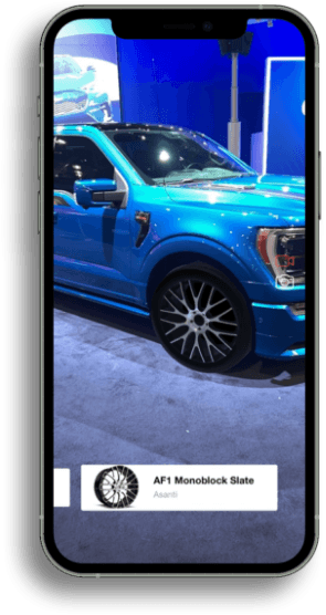 Augmented reality screen